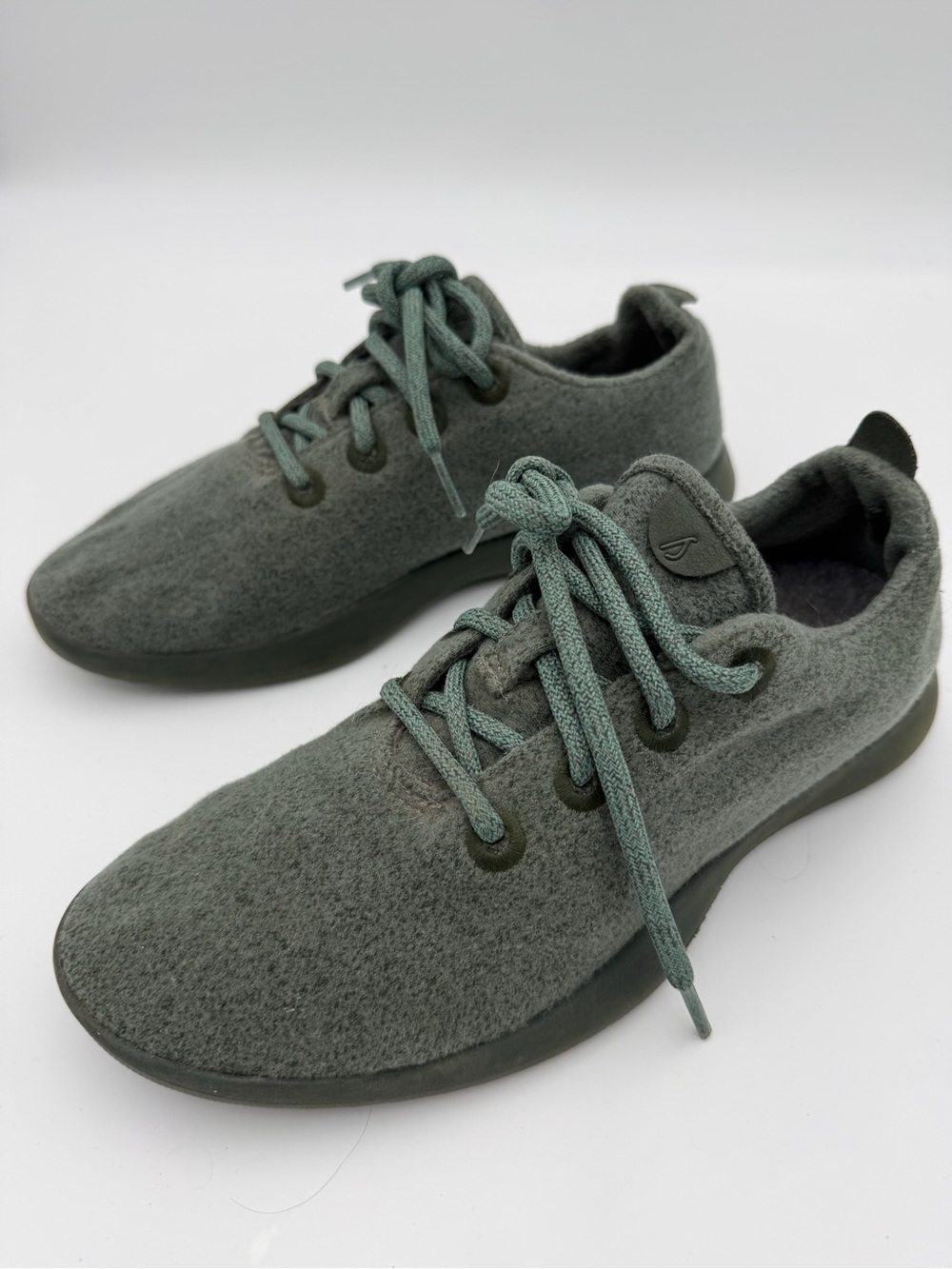 Allbirds Wool Runners Dark Green Sneakers W9